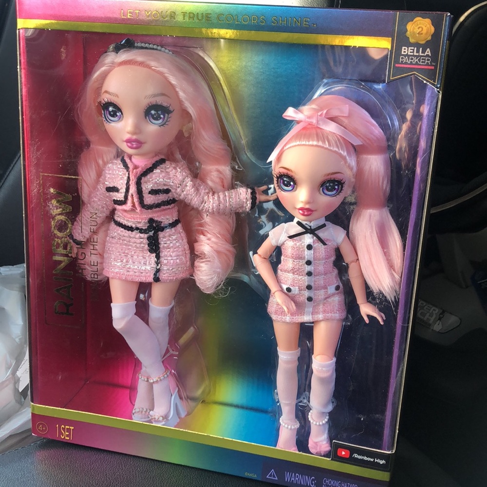 Rainbow high Bella Parker with 2pk